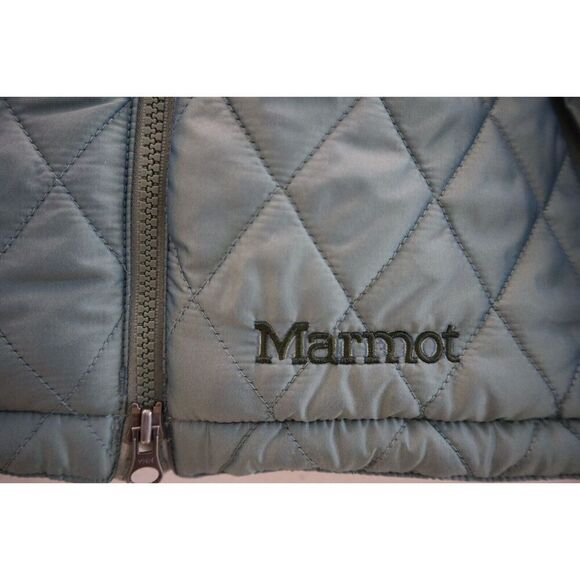 Marmot E1025-4 Women's Sz M Green Primaloft Calen Puffer Jacket - Picture 3 of 12